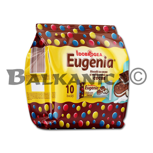 360 G BISCUITI CU CREMA CACAO SI COCOS PACK FAMILIAL EUGENIA