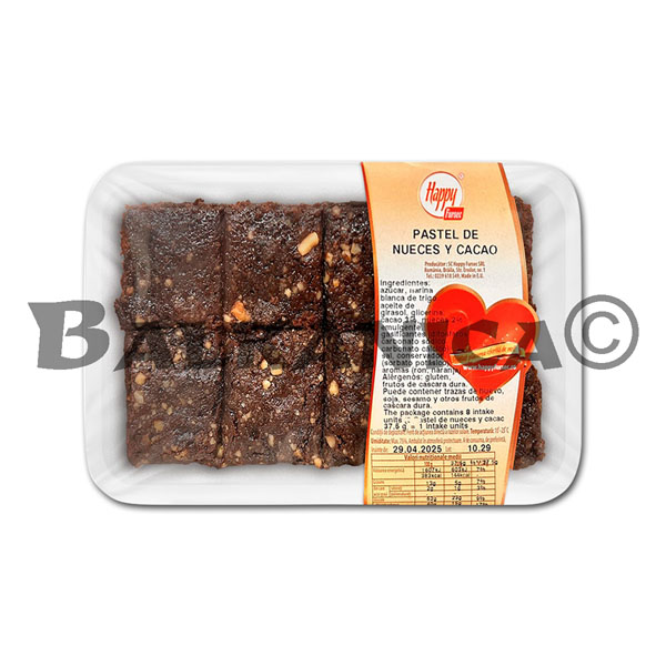 300 G PRAJITURA CU NUCA SI CACAO HAPPY 300 G PRAJITURA CU NUCA SI CACAO HAPPY