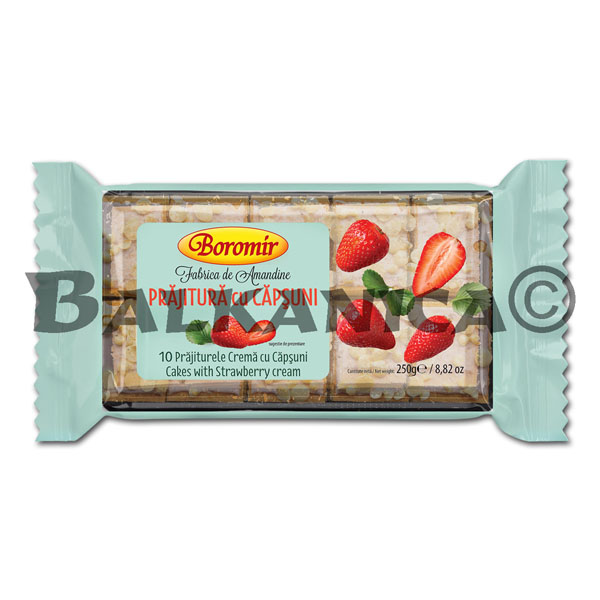 250 G PRAJITURA CU CAPSUNI BOROMIR