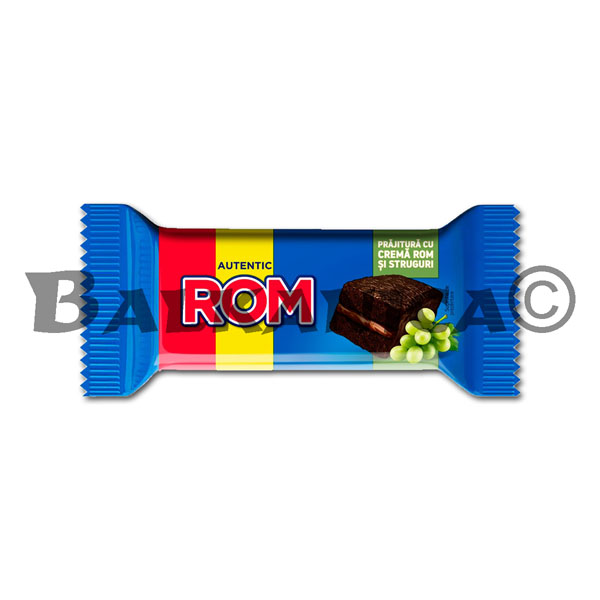 35 G PRAJITURA CU CREMA DE ROM SI STRUGURI ROM