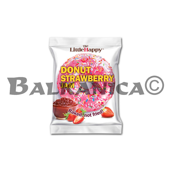 60 G GOGOASA CU UMPLUTURA DE CAPSUNI THE LITTLE HAPPY BAKERY