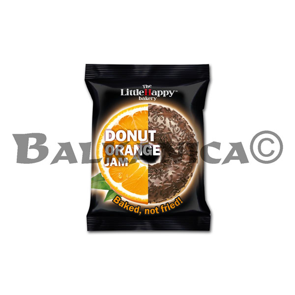 60 G GOGOASA CU UMPLUTURA DE PORTOCALE THE LITTLE HAPPY BAKERY