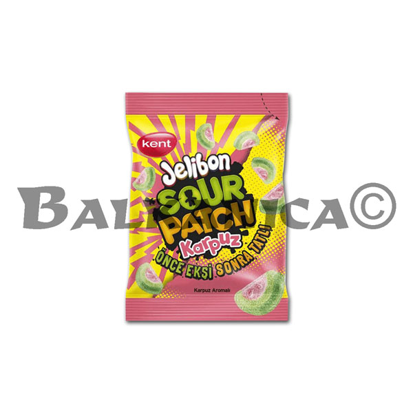 80 G BOMBOANE GUMATE CU AROMA DE PEPENE VERDE JELIBON