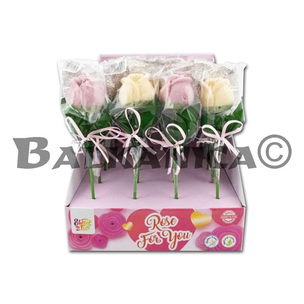 PACK (24 X 15 G) JELEURI PUFOASE ROSE FOR YOU SWEET AND FUN