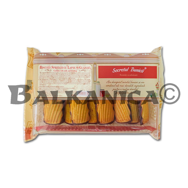 400 Г ПЕЧЕНЬЕ НА МОЛОКЕ И ГЛАЗУРЬЮ СЕКРЕТУЛ БУНИЧИЙ