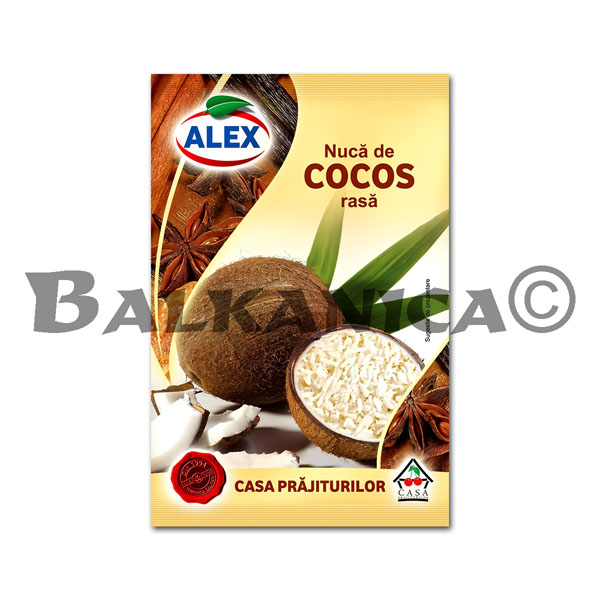 40 G NUCA DE COCOS RASA ALEX