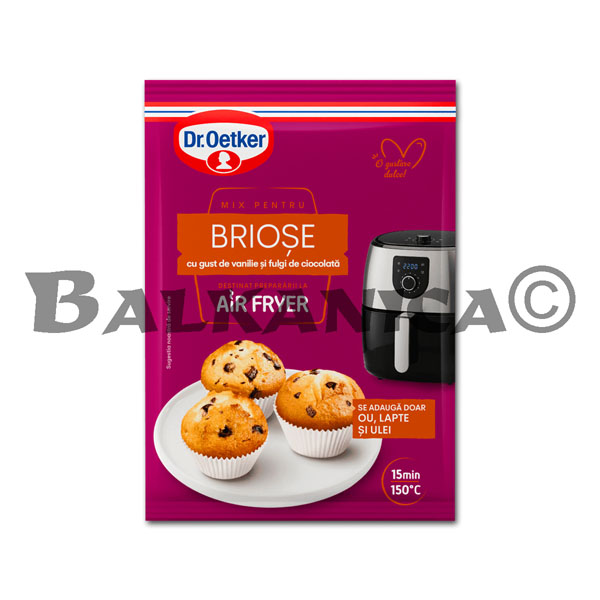135 G MIX BRIOSE VANILIE SI FULGI DE CIOCOLATA AIR FRYER DR. OETKER