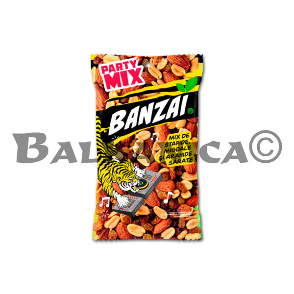 50 G MIX DE ARAHIDE STAFIDE SI MIGDALE SARATE BANZAI 50 G MIX DE ARAHIDE STAFIDE SI MIGDALE SARATE BANZAI