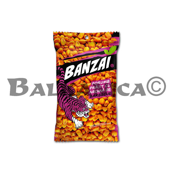 60 G PORUMB PRAJIT CU AROMA DE BARBECUE BANZAI