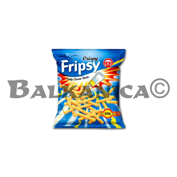 50 G STICKS CROCANT CU SARE CRISPY FRIPSY