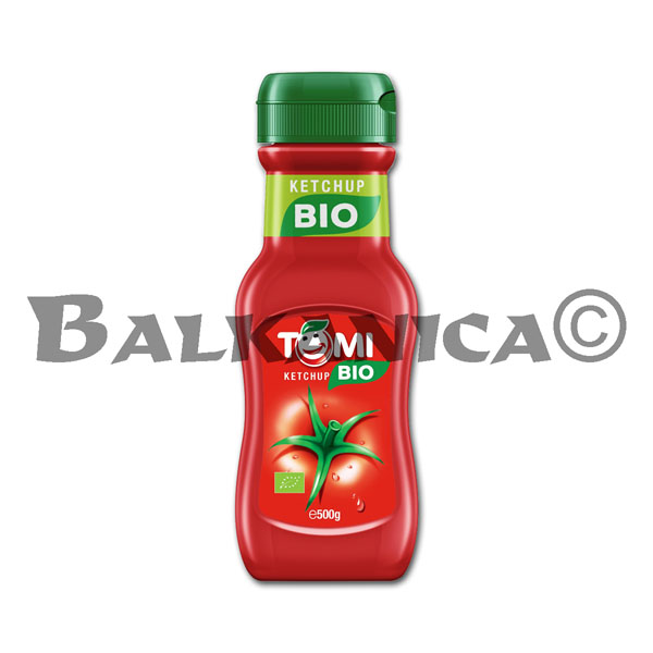 500 G KETCHUP BIO TOMI 500 G KETCHUP BIO TOMI