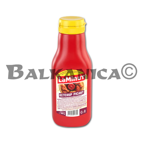 300 G KETCHUP PICANT LA MINUT 300 G KETCHUP PICANT LA MINUT