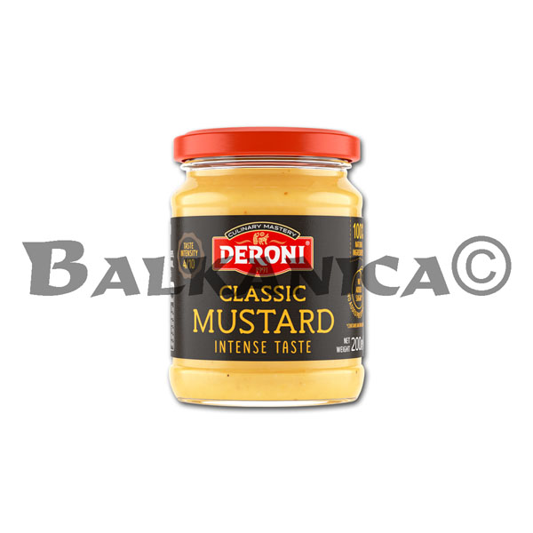 200 G MUSTARD CLASSIC DERONI