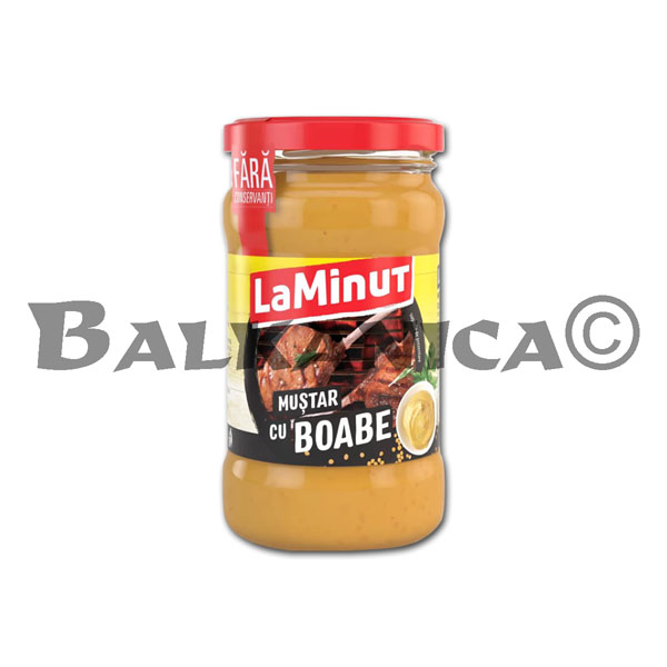 300 G MUSTAR CU BOABE LA MINUT 300 G MUSTAR CU BOABE LA MINUT