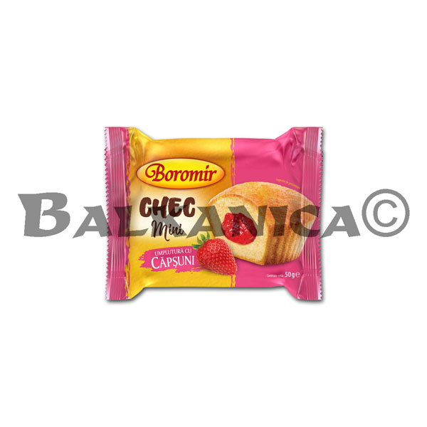 50 G MINI CHEC UMPLUTURA CU CAPSUNI BOROMIR