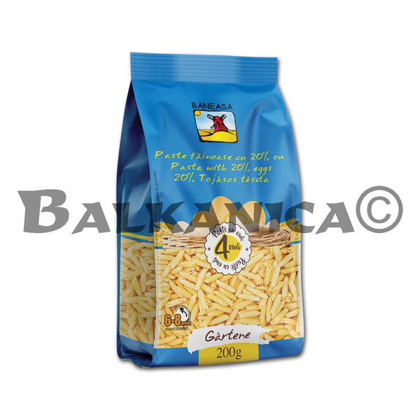 200 G PASTE CU 4 OUA GARTENE BANEASA