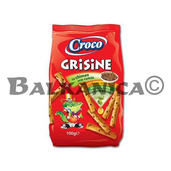 100 G GRISINE CU CHIMEN CROCO 100 G GRISINE CU CHIMEN CROCO