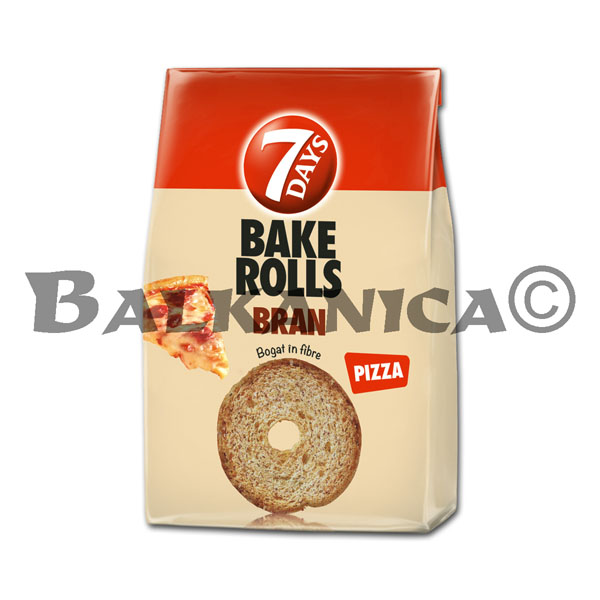 80 G BAKE ROLLS WITH BRAN AND PIZZA 7 DAYS