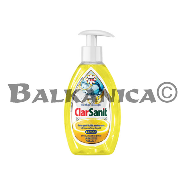 500 ML DETERGENT PENTRU VASE LEMON CLARSANIT
