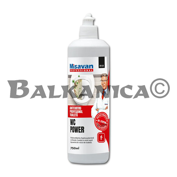 750 ML SOLUCION ANTICAL PARA WC POWER MISAVAN