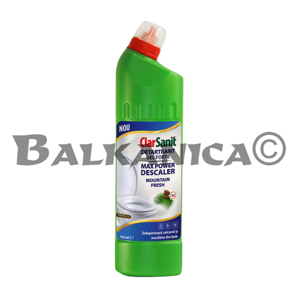 750 ML DETARTRANT GEL FORTE MOUNTAIN FRESH CLARSANIT