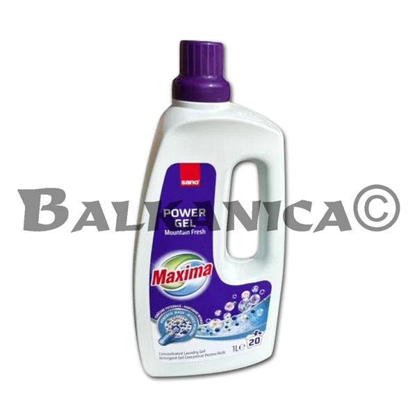 1 L DETERGENT DE RUFE POWER GEL SANO MAXIMA
