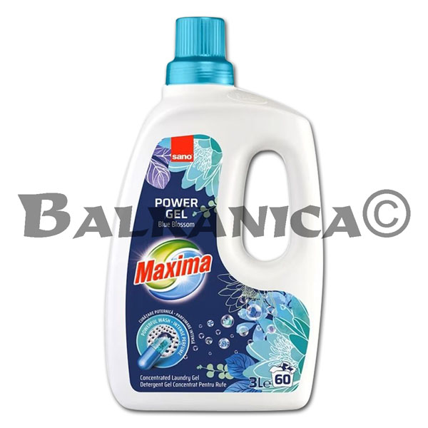 3 L DETERGENT DE RUFE BLUE BLOSSOM SANO MAXIMA