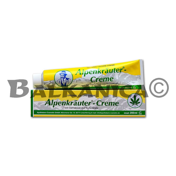 200 ML CREMA CU ULEI DE GHEARA DIAVOLULUI ALPENKRAUTER