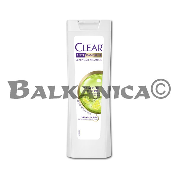 360 МЛ ШАМПУНЬ ПРОТИВ ПЕРХОТИ КОНТРОЛЬ ЖИРНОСТИ КЛЕАР