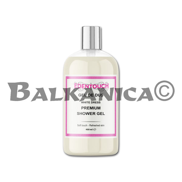 400 ML GEL DE DUS WHITE DRESS PREMIUM EDENTOUCH