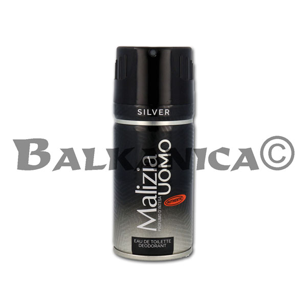 150 ML DEODORANT SILVER MALIZIA