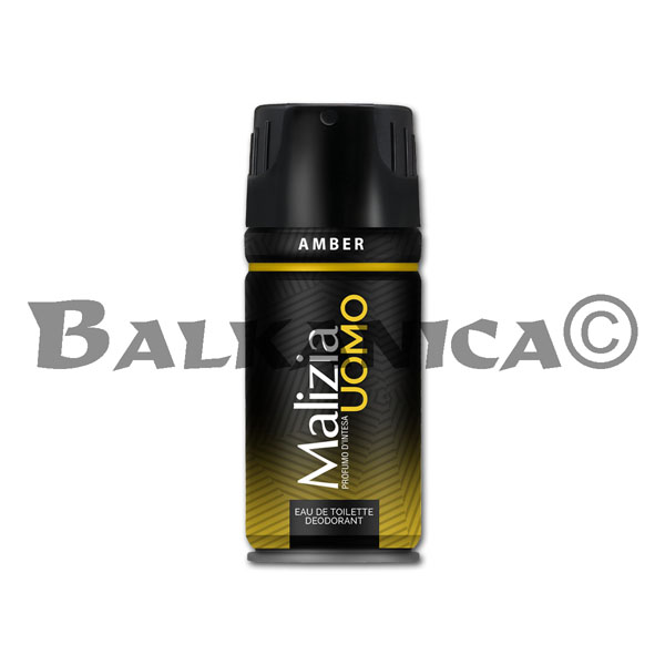 150 ML DEODORANT AMBER MALIZIA