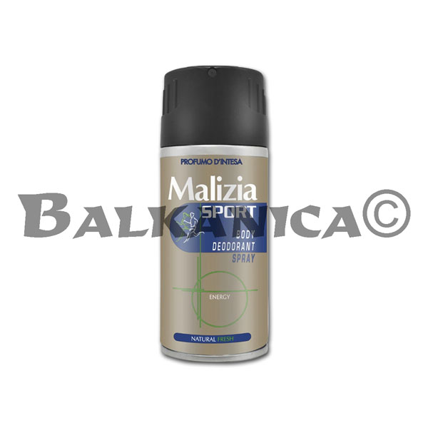 150 ML DEODORANT ENERGY MALIZIA