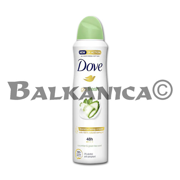 250 ML DEODORANT GO FRESH CU MIROS DE CASTRAVETE SI CEAI VERDE DOVE