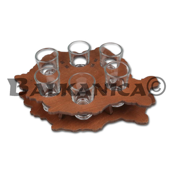 ПОДСТАКАННИК КАРТА РУМЫНИИ АРТИЗАНАТЕН