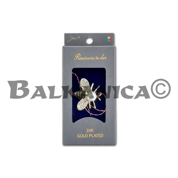 MARTISOR BROSA PLACATA CU AUR