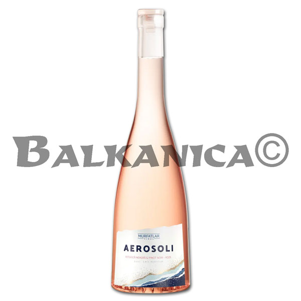 0.75 L VIN ROZE SEC FETEASCA NEAGRA & PINOT NOIR AEROSOLI MURFATLAR