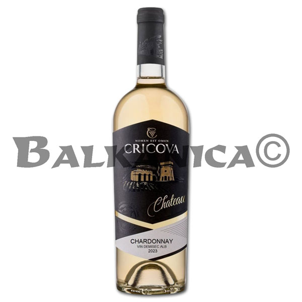 0.75 L VIN DE SOI DEMISEC ALB CHARDONNAY CRICOVA 0.75 L VIN DE SOI DEMISEC ALB CHARDONNAY CRICOVA