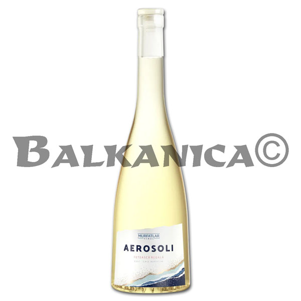 0.75 L VIN ALB SEC FETEASCA REGALA & SAUVIGNON BLANC AEROSOLI MURFATLAR