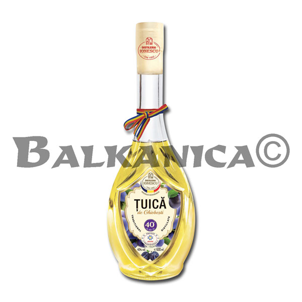 0.5 L ALKOHOL (TUICA) DE GHIOBESTI 40%