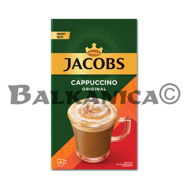 PACK (8 X 11.6 G) CAPPUCCINO ORIGINAL JACOBS