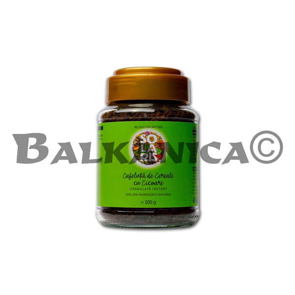 100 G CAFELUTA DE CEREALE CU CICOARE SOLARIS 100 G CAFELUTA DE CEREALE CU CICOARE SOLARIS
