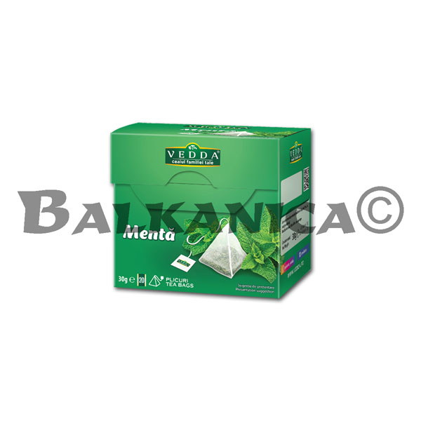30 G INFUSION PYRAMIDE MENTHE VEDDA