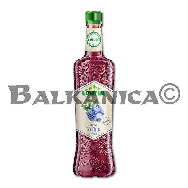 0.75 L SIROP NATURAL DE AFINE LAURUL