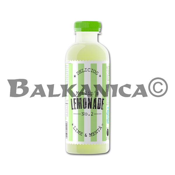 0.6 L LIMONADA CU LIME SI MENTA MERLIN'S 0.6 L LIMONADA CU LIME SI MENTA MERLIN'S